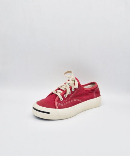 Converse Jack Purcell OX sneakers in red canvas