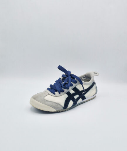 Onitsuka Tiger Mexico 66 Sneakers in off-white,cream and blue