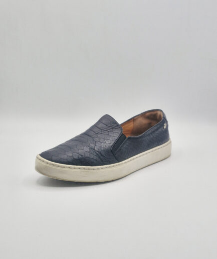 leather slip-on